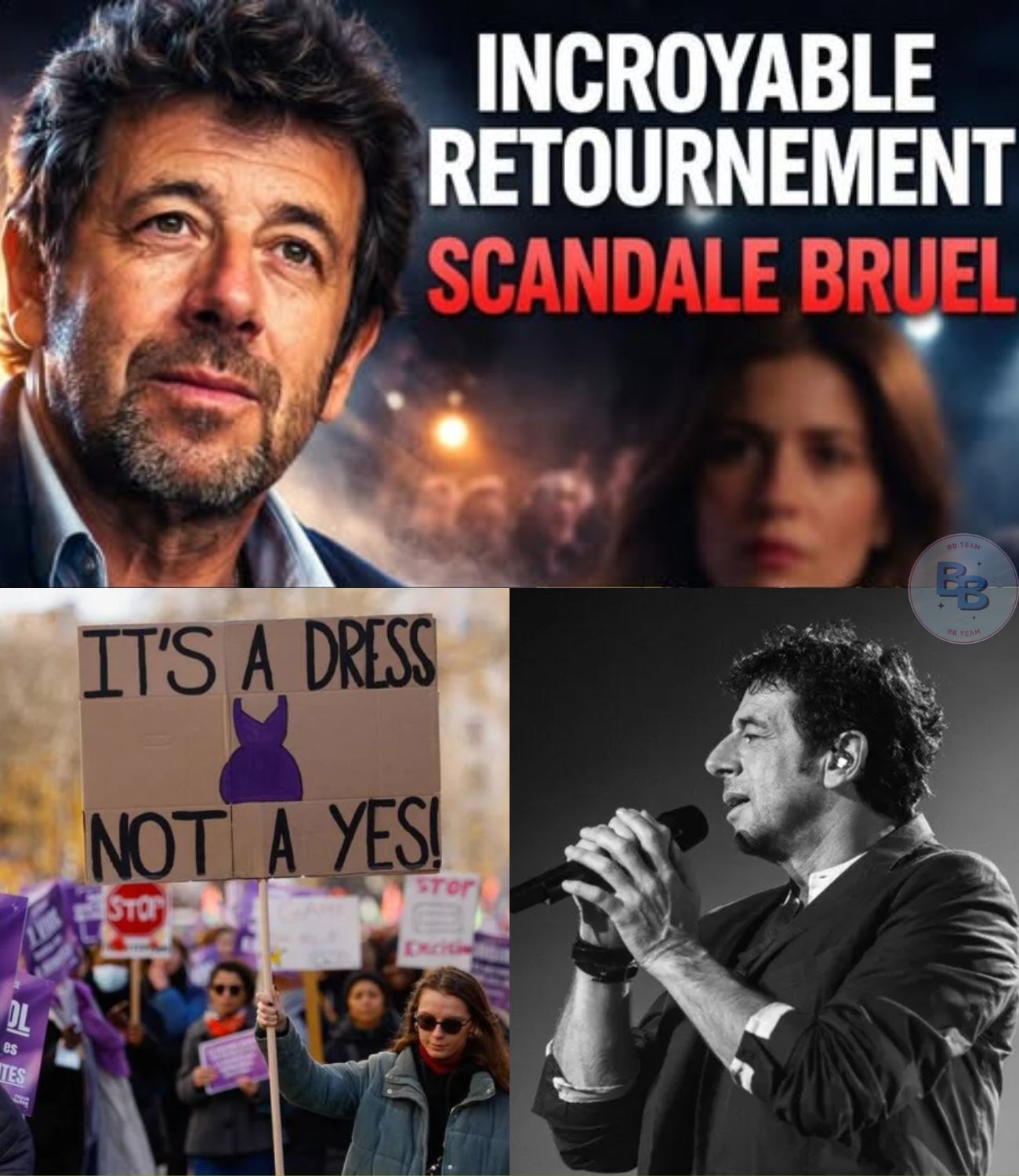La Chute d’une Icône : Patrick Bruel face à l’Ombre de son Passé