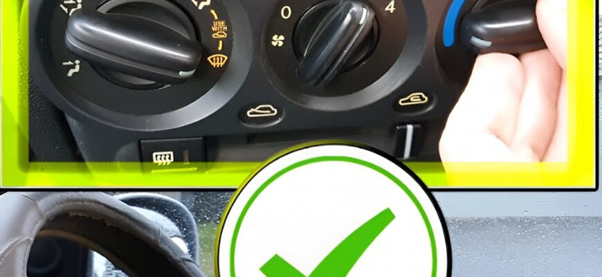 Comment dégivrer les fenêtres de la voiture deux fois plus vite en 4 étapes simples.