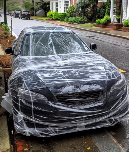 Mon nouveau voisin a couvert ma voiture de ruban adhésif après que je lui ai demandé d’arrêter de se garer à ma place.
