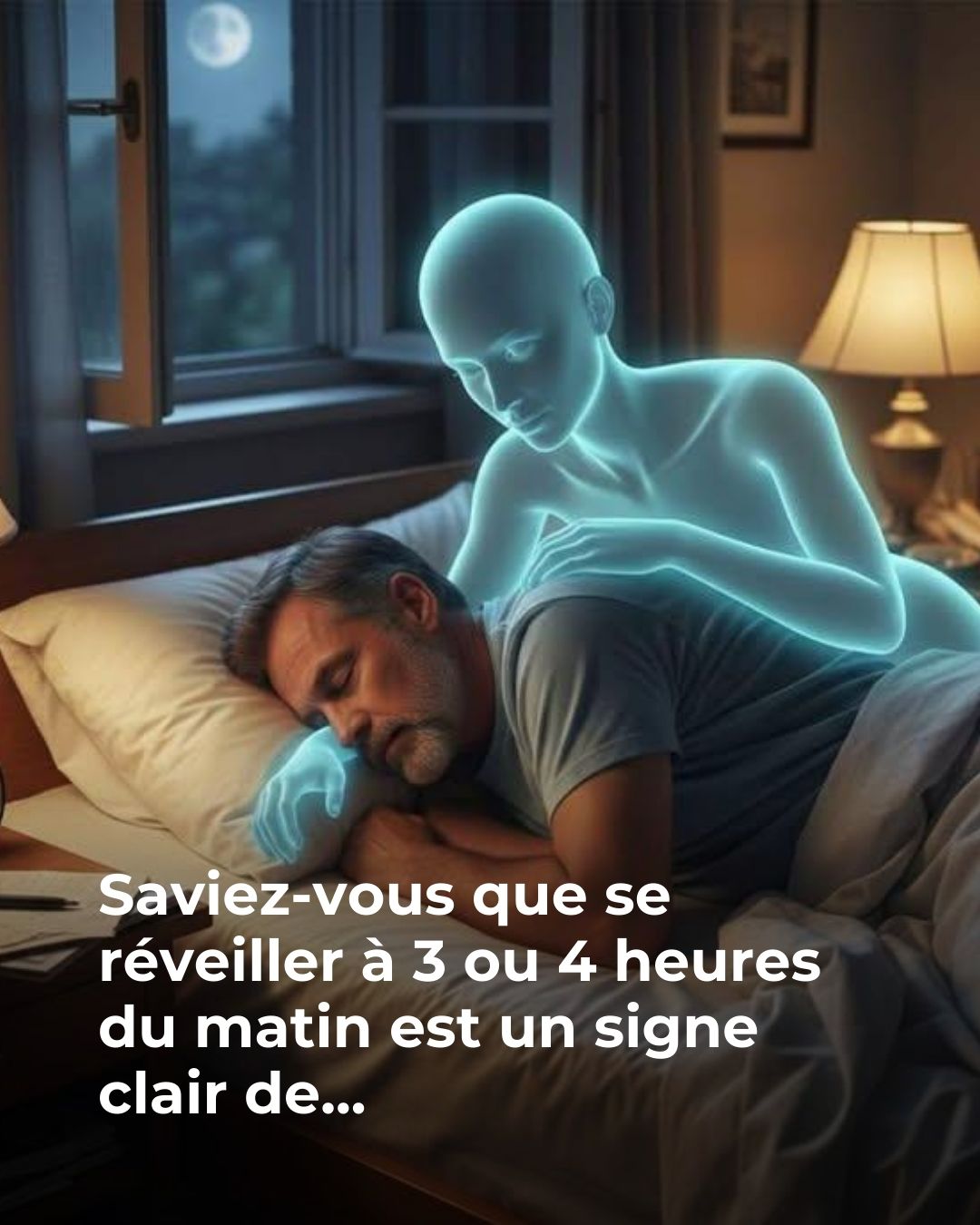 Saviez-vous que se réveiller à 3 ou 4 heures du matin est un signe clair de… Voir plus
