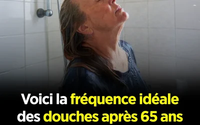 À partir de 65 ans, à quelle fréquence faut-il se doucher (et pourquoi se laver trop souvent peut être nocif pour la santé) ?