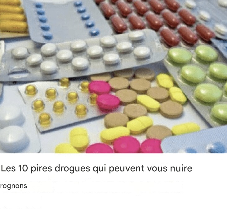 Les 10 pires médicaments qui endommagent vos reins.