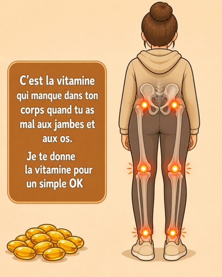 La vitamine essentielle pour soulager les douleurs aux jambes et aux os