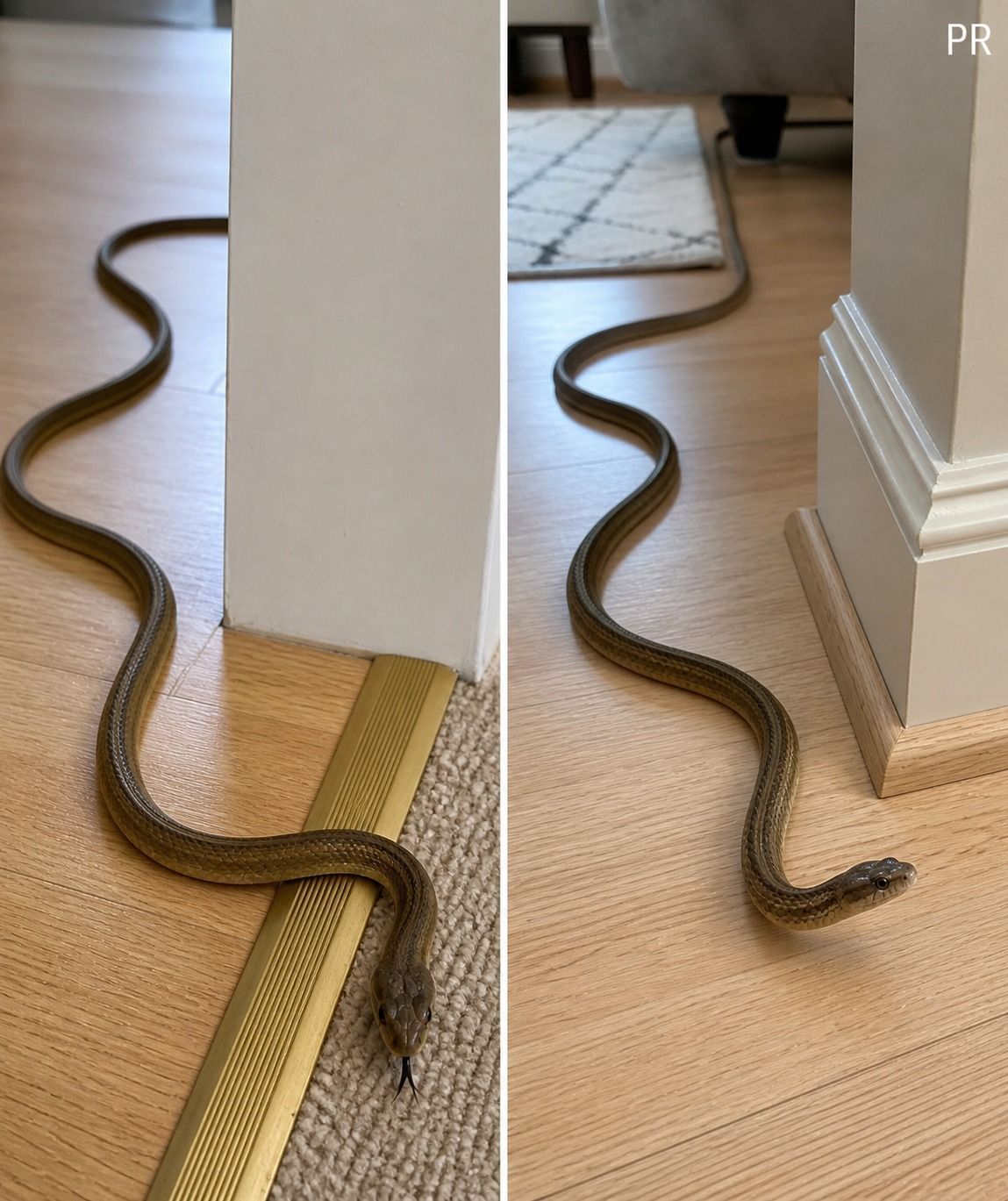 Quand ce serpent entre chez vous, cela signifie que vous avez… voir plus
