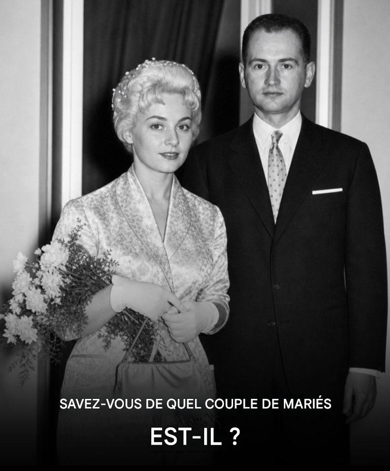 Reconnaissez-vous le couple sur la photo ?