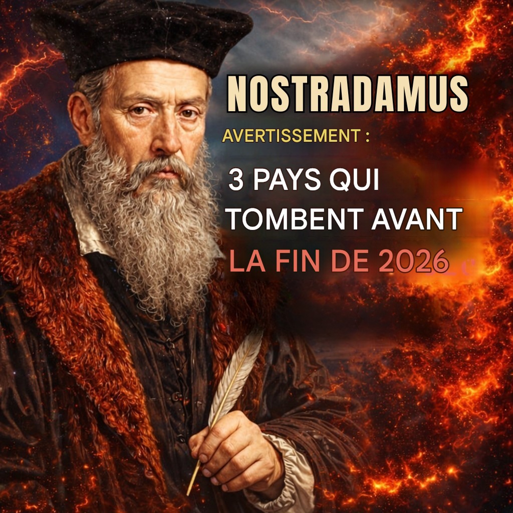 Nostradamus nous a prédit : 3 pays qui tomberont avant fin 2026.