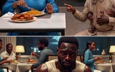 « Puis-je avoir vos restes, maman ? » — Mais lorsque le millionnaire plongea son regard dans le sien, tout changea…