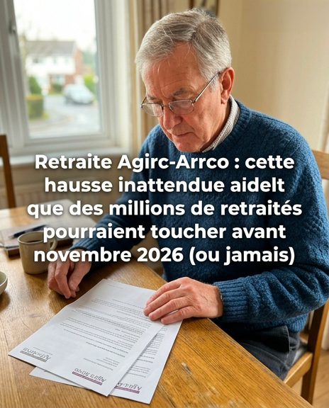 Retraite Agirc-Arrco : une hausse inattendue pourrait concerner des millions de retraités avant novembre 2026… ou ne jamais voir le jour