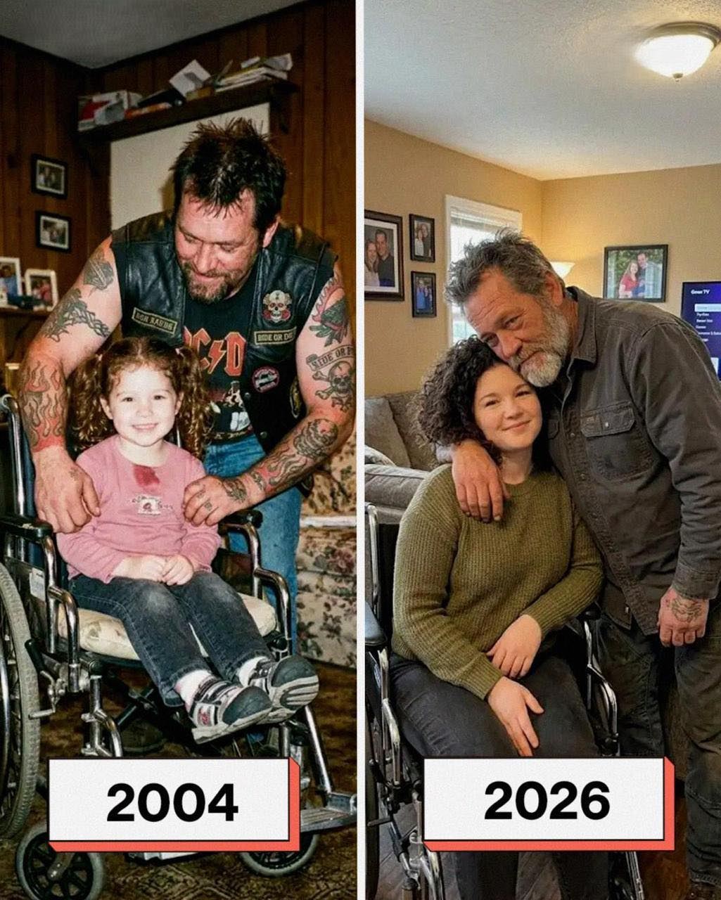Mon oncle m’a élevée après le décès de mes parents. Après ses funérailles, j’ai reçu une lettre de sa main : « JE T’AI MENTI TOUTE TA VIE.» J’ai 26 ans et je suis paralysée depuis l’âge de 4 ans. C’est à ce moment-là que l’accident s’est produit. Mes parents sont morts cette nuit-là. J’ai survécu… mais mon corps n’a plus jamais été le même. Les services sociaux ont commencé à envisager un placement en famille d’accueil, mais mon oncle est intervenu et a tout bloqué. « Je la prends », a-t-il dit. « Je ne la confie pas à des inconnus. C’est ma nièce.» Ray n’avait pas l’air d’être quelqu’un de doux, mais pour moi, c’était la personne la plus rassurante au monde. Il a fait tout son possible pour moi. Il a appris à me maquiller grâce à des tutoriels pour que je me sente belle. Il m’emmenait au parc et à la fête foraine dans mon fauteuil roulant, m’achetait des bonbons et trouvait toujours le moyen d’élargir un peu mon horizon. Puis il est tombé malade. Au début, c’étaient des petites choses, comme oublier ses clés ou devoir s’arrêter dans les escaliers pour reprendre son souffle. Puis il y a eu les médecins qui parlaient à voix basse dans les couloirs, la paperasse, et enfin les soins palliatifs. Et puis, d’un coup, IL N’EST PLUS LÀ. Après les funérailles, notre voisine est arrivée, les yeux rouges et les mains tremblantes. « Ray m’a demandé de te donner ça », a-t-elle murmuré. « Et de te dire… qu’il est désolé. » Elle a posé une enveloppe sur mes genoux. Mon nom y était écrit de sa main, d’une écriture rauque. Mes mains tremblaient en l’ouvrant, m’attendant à un peu de réconfort ou à un adieu. Au lieu de cela, la première ligne m’a glacé le sang : « Hannah, je t’ai menti toute ta vie. Je ne peux plus me taire. J’AI PORTÉ CE SECRET PENDANT PLUS DE 20 ANS. » ⬇️