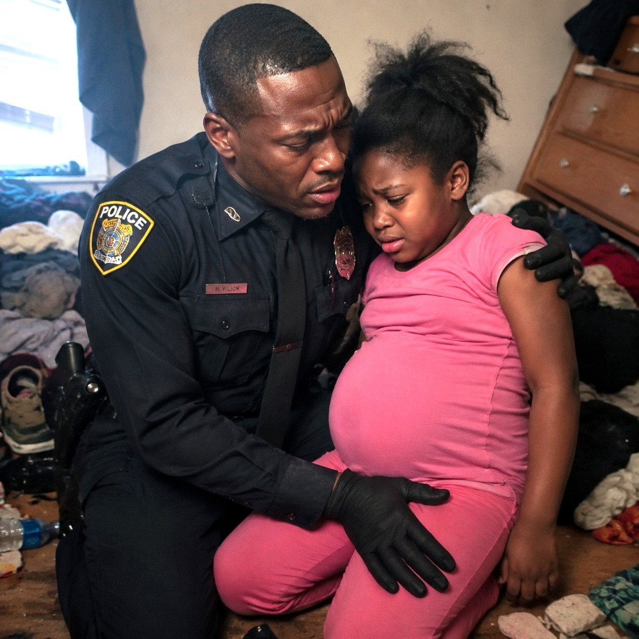 À 2h47 du matin, une petite fille a appelé en pleurant : « Ça fait mal… le bébé de papa veut sortir. »