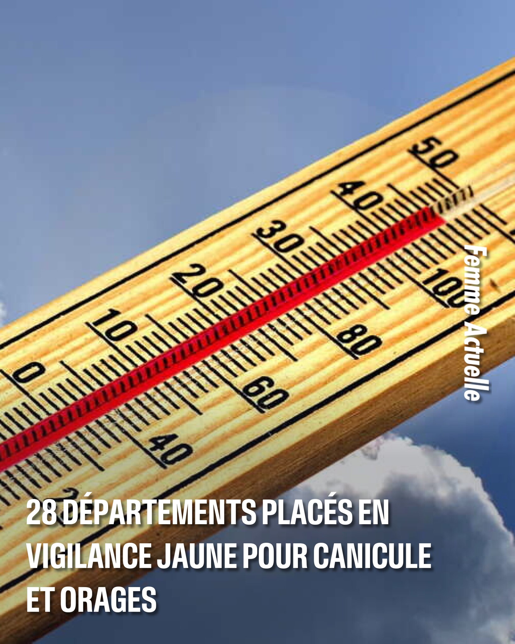 “Un épisode de chaleur précoce et remarquable” : 28 départements placés en vigilance jaune pour canicule et orages