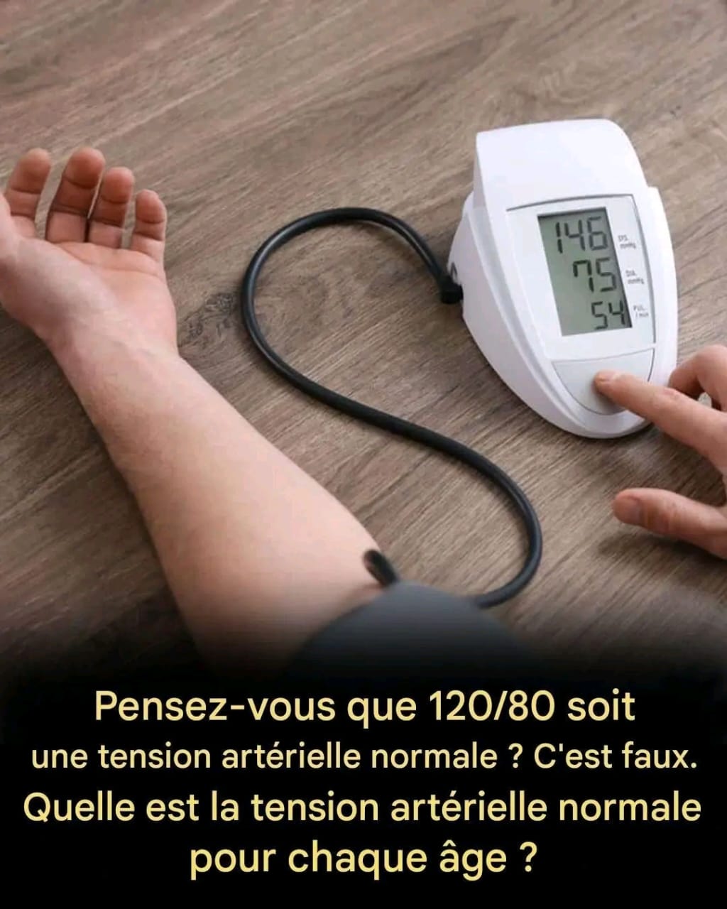+Quelle est la tension artérielle normale pour votre âge ? Un guide clair et actualisé