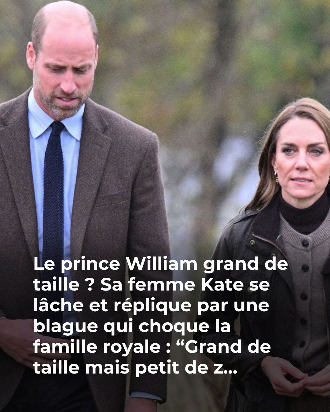 Le prince George grand de taille ? Le prince William réplique par une petite blague