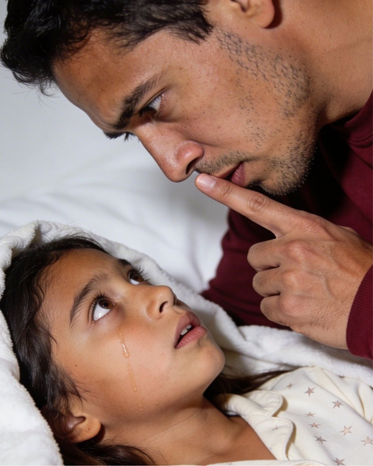 Votre fille de 8 ans a chuchoté : « Maman m’a dit de ne rien te dire »… et un simple regard derrière elle a détruit la vie que vous pensiez connaître.