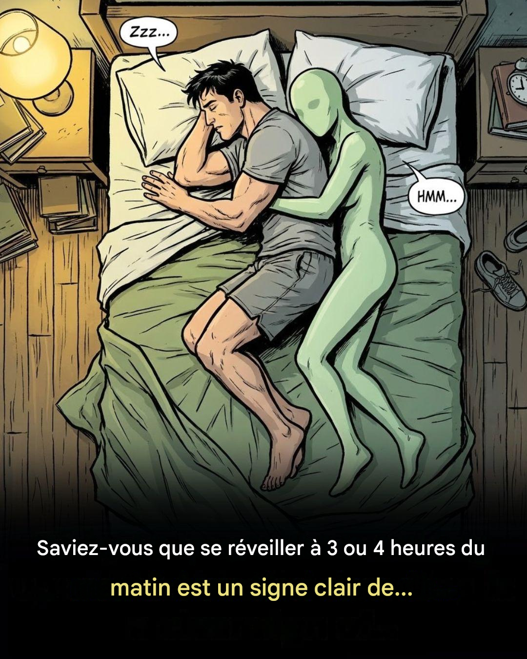 Se réveiller entre 3 et 5 heures du matin peut être un signe d’éveil spirituel.