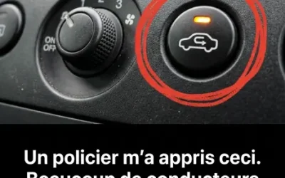 De nombreux conducteurs ne savent pas quand utiliser ce bouton