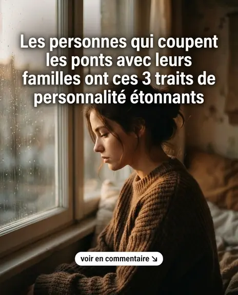 Les personnes qui coupent les ponts avec leur famille ont ces 3 traits de personnalité étonnants
