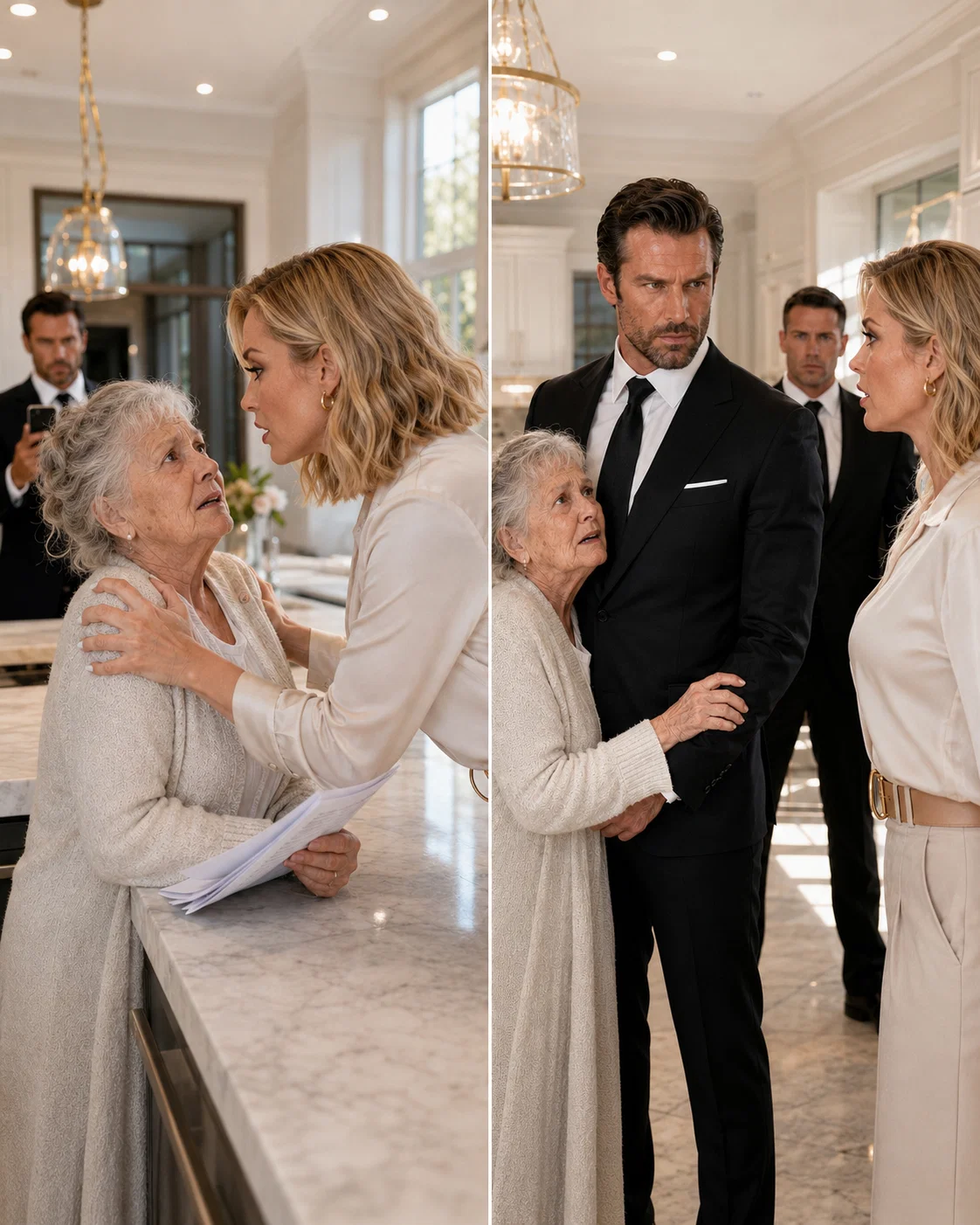 I came home from my business trip a day early, only to find my fiancée cornering my mother in the kitchen. “Sign this NDA and go to the nursing home, or I’ll make sure your son never speaks to you again,”