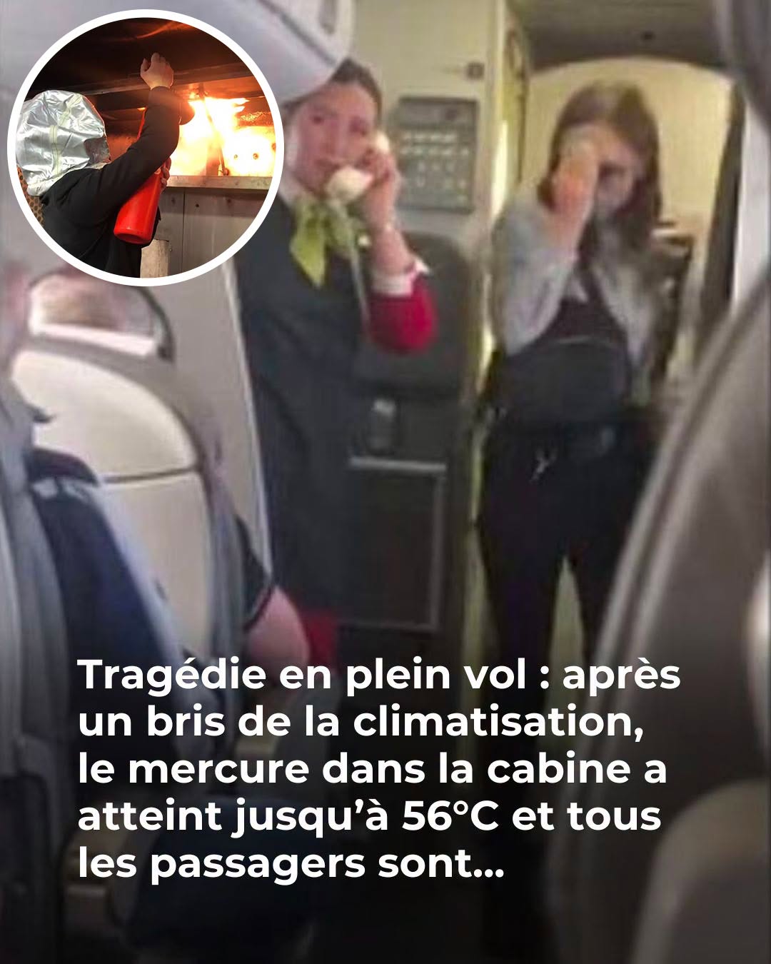 😨 2 heures ont suffi pour que tous les passagers de ce vol soient malheureusement…😢💔👇Voir plus