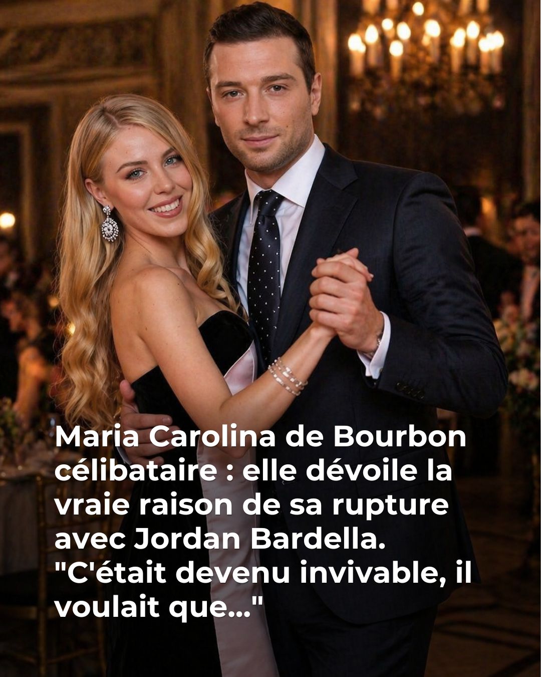 “C’était devenu invivable” : Maria Carolina balance tout 😱 😳👇Voir plus