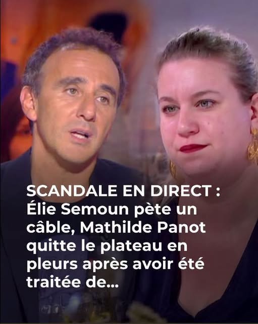 Elie Semoun s’attaque frontalement à Mathilde Panot et l’insulte