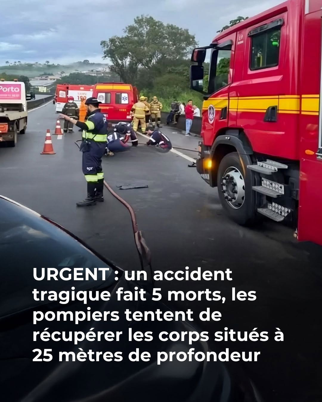 🚨Drame absolu : 5 victimes dans un accident 😱 😢