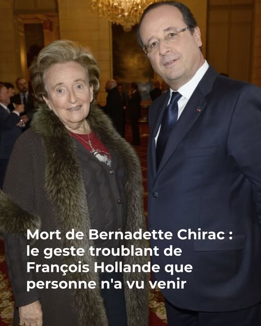 VIDEO Bernadette Chirac : ce jour où elle a empêché Jacques Chirac de voter pour François Hollande