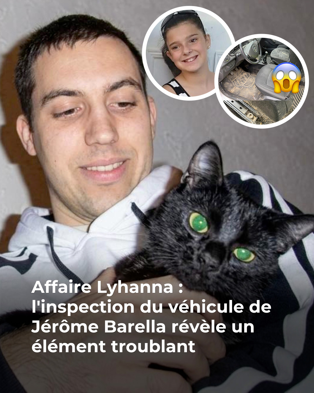 Affaire Lyhanna : ce que les enquêteurs ont trouvé dans la voiture de Jérôme Barella…😱 😳👇Voir plus