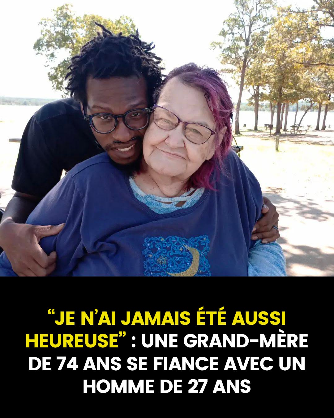 « À 74 ans, je vis une histoire d’amour parfaite avec mon fiancé de 27 ans »