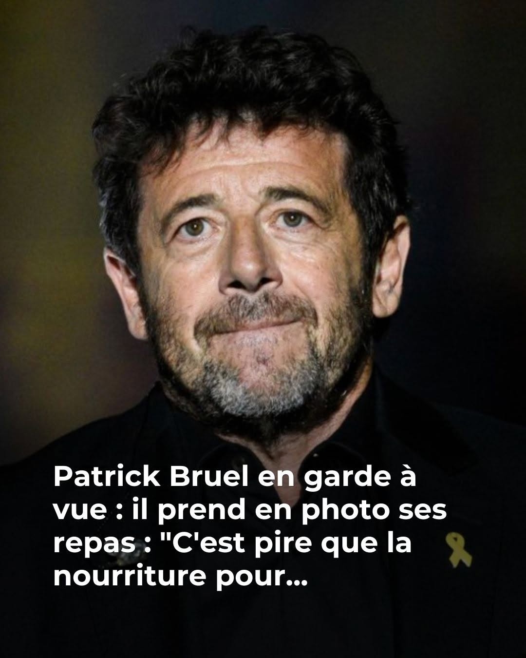 Patrick Bruel “dans un état de rage” : placé en garde à vue, le chanteur prêt à en découdre