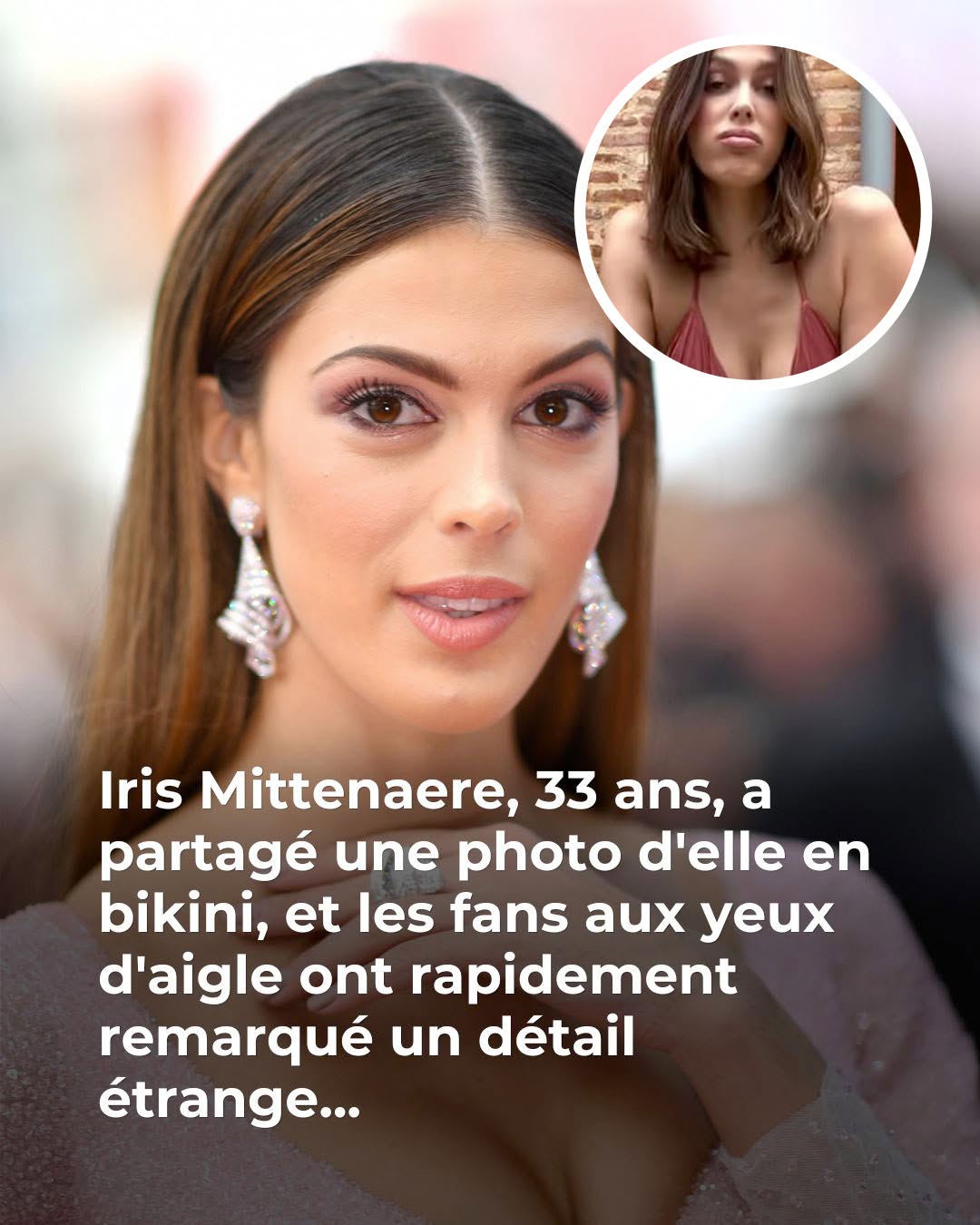Iris Mittenaere partage une photo en bikini mais un détail que personne n’était censé voir affole les internautes 😳 🧐👇Voir plus
