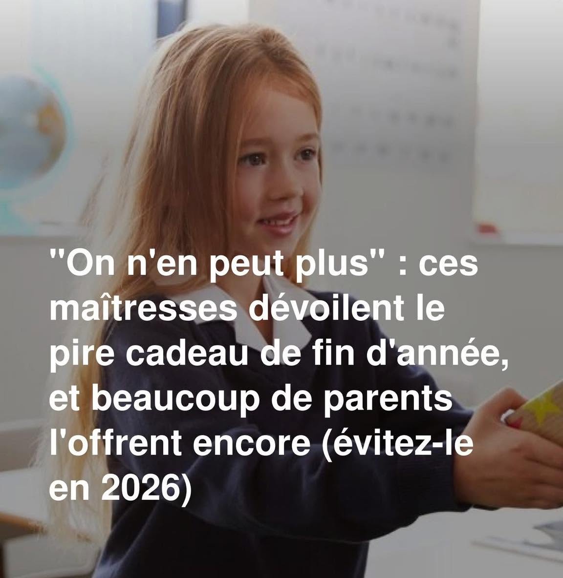 “On n’en peut plus” : ces maîtresses dévoilent le pire cadeau de fin d’année, et beaucoup de parents l’offrent encore (évitez-le en 2026)