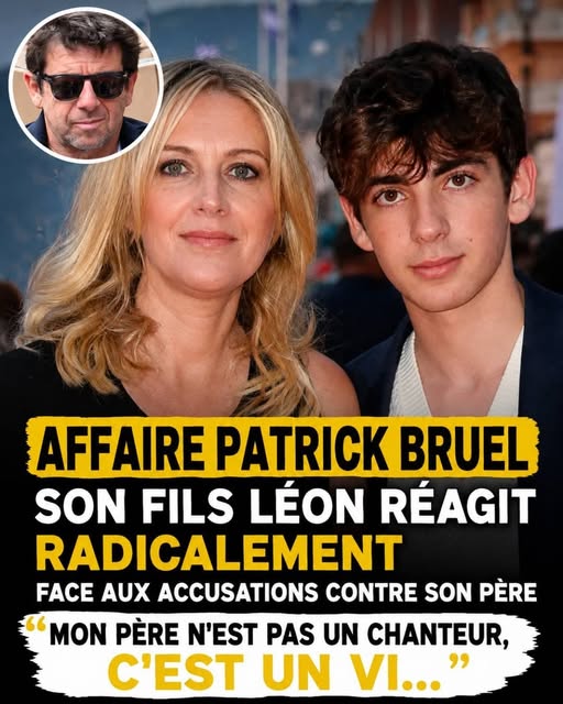 Patrick Bruel : ses fils Oscar et Léon ont eu des réactions radicalement opposées face aux accusations contre le chanteur