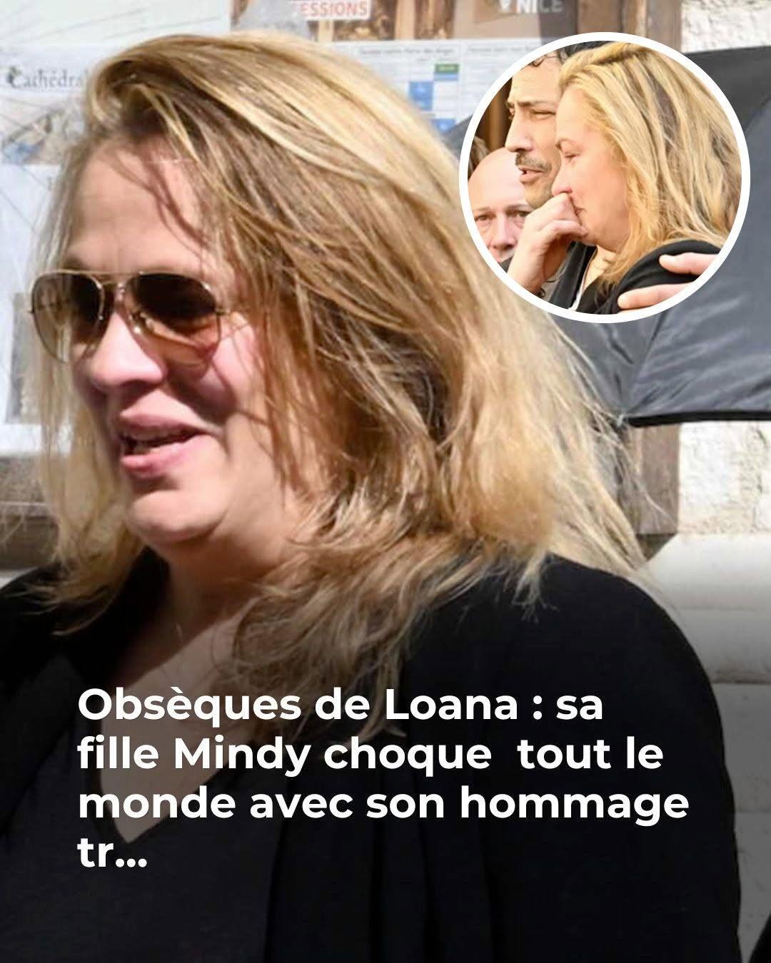 Dernier voyage de Loana : sa mère Violette entourée pour saluer sa mémoire
