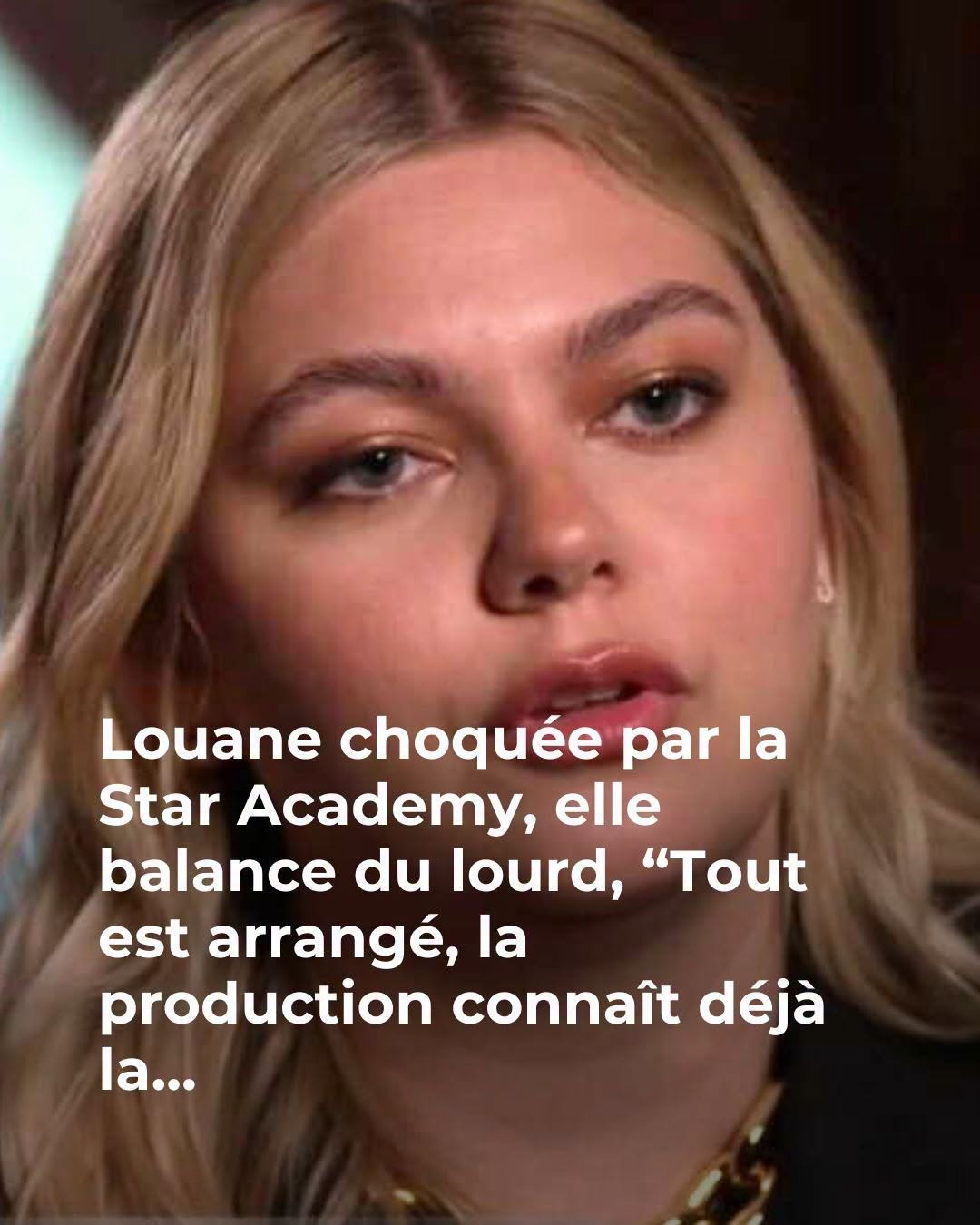 “Mais qu’est-ce qui t’arrive ?” : Louane choquée par les thématiques choisies pour les évaluations de la Star Academy