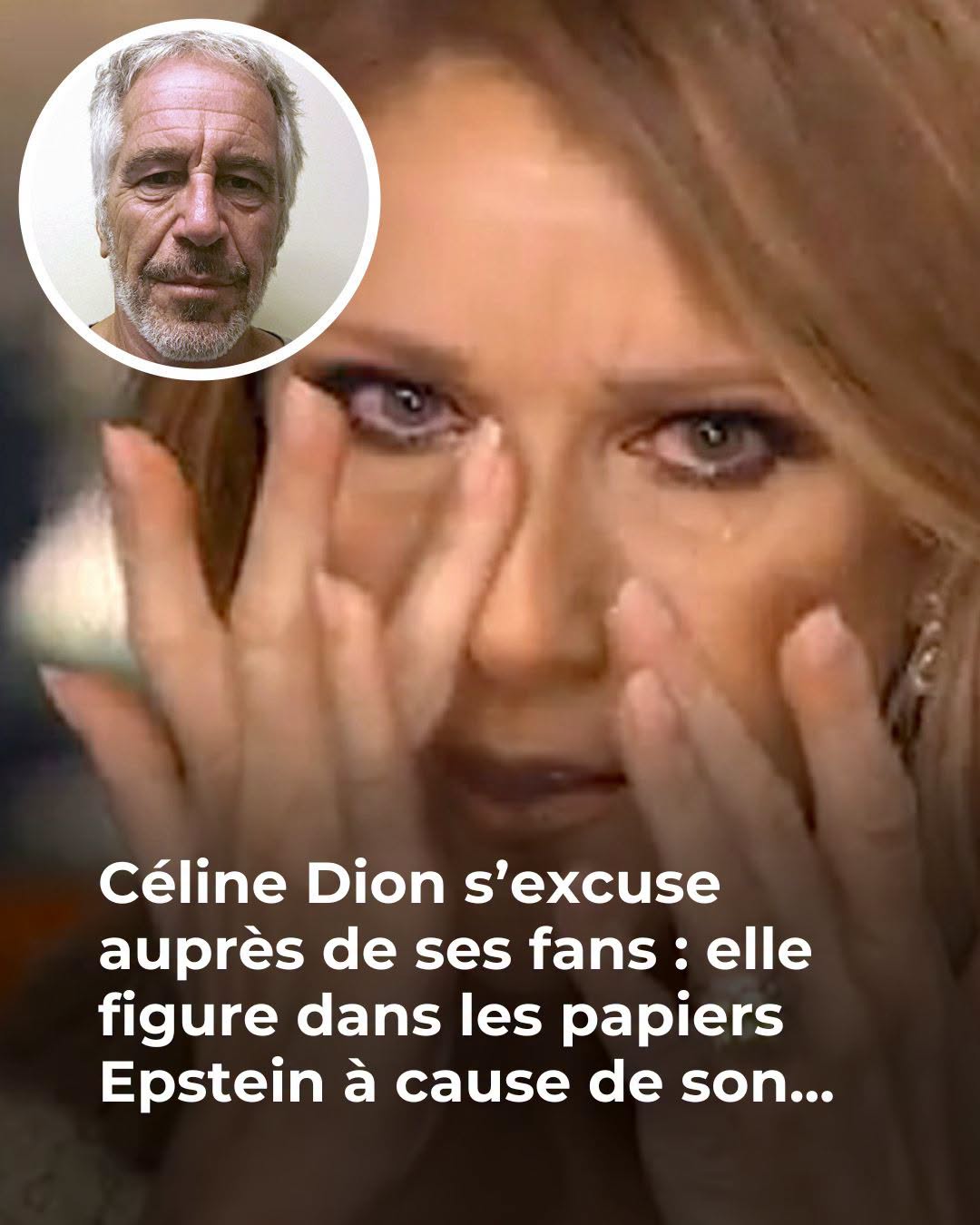 Céline Dion s’excuse auprès de ses fans : elle figure dans les papiers Epstein à cause de son…Voir plus