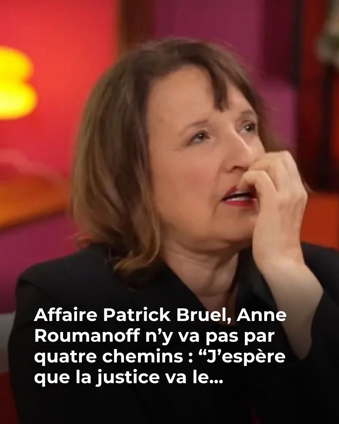Affaire Patrick Bruel : Anne Roumanoff sort du silence et réclame une… 😱 😳 👇Voir plus
