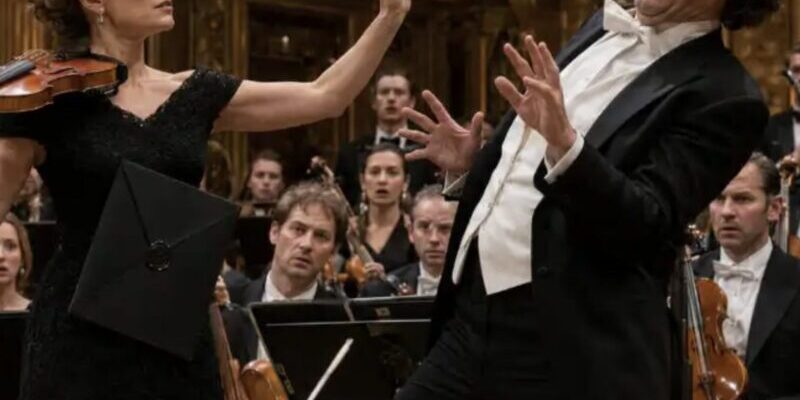 La violoniste « remplaçable » a été giflée en coulisses par son mari chef d’orchestre… mais il n’avait AUCUNE IDÉE de qui avait réellement écrit sa musique. 😱
