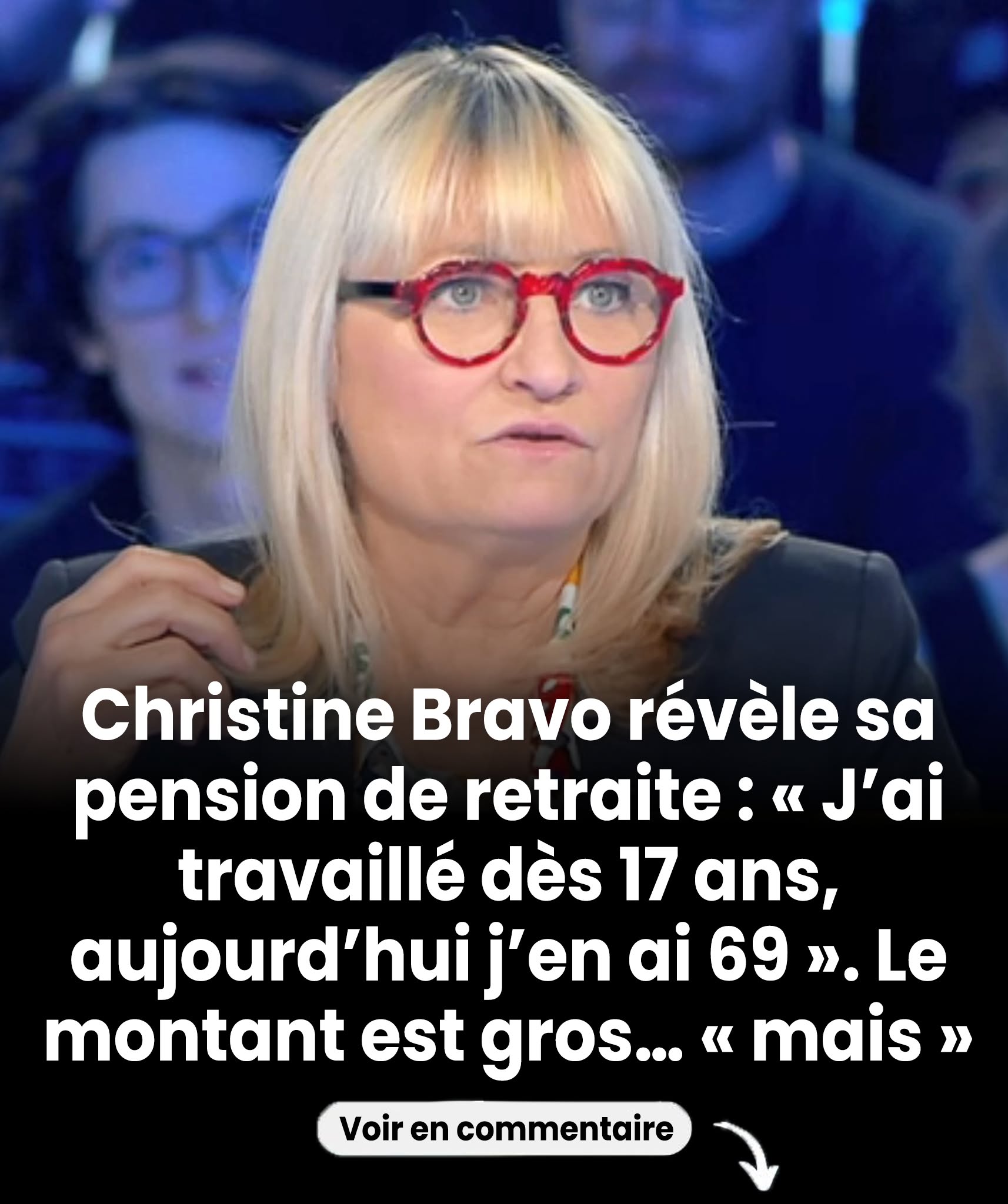Elle annonce publiquement combien elle touche à la retraite 😳