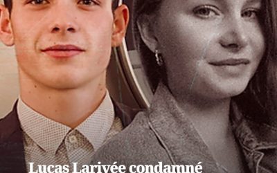 Lucas Larivée dispose désormais de 10 jours pour faire appel.