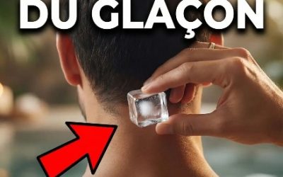 Vous ne devinerez jamais ce qui arrive quand vous placez un glaçon sur ce point précis de votre tête… effet incroyable