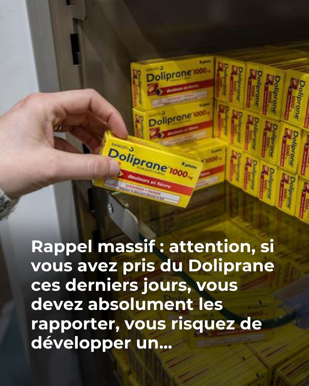 🔴Alerte urgente sur le Doliprane et ce que vous risquez après en avoir pris récemment fait déjà paniquer tout le monde 💊🚨 👇Voir plus