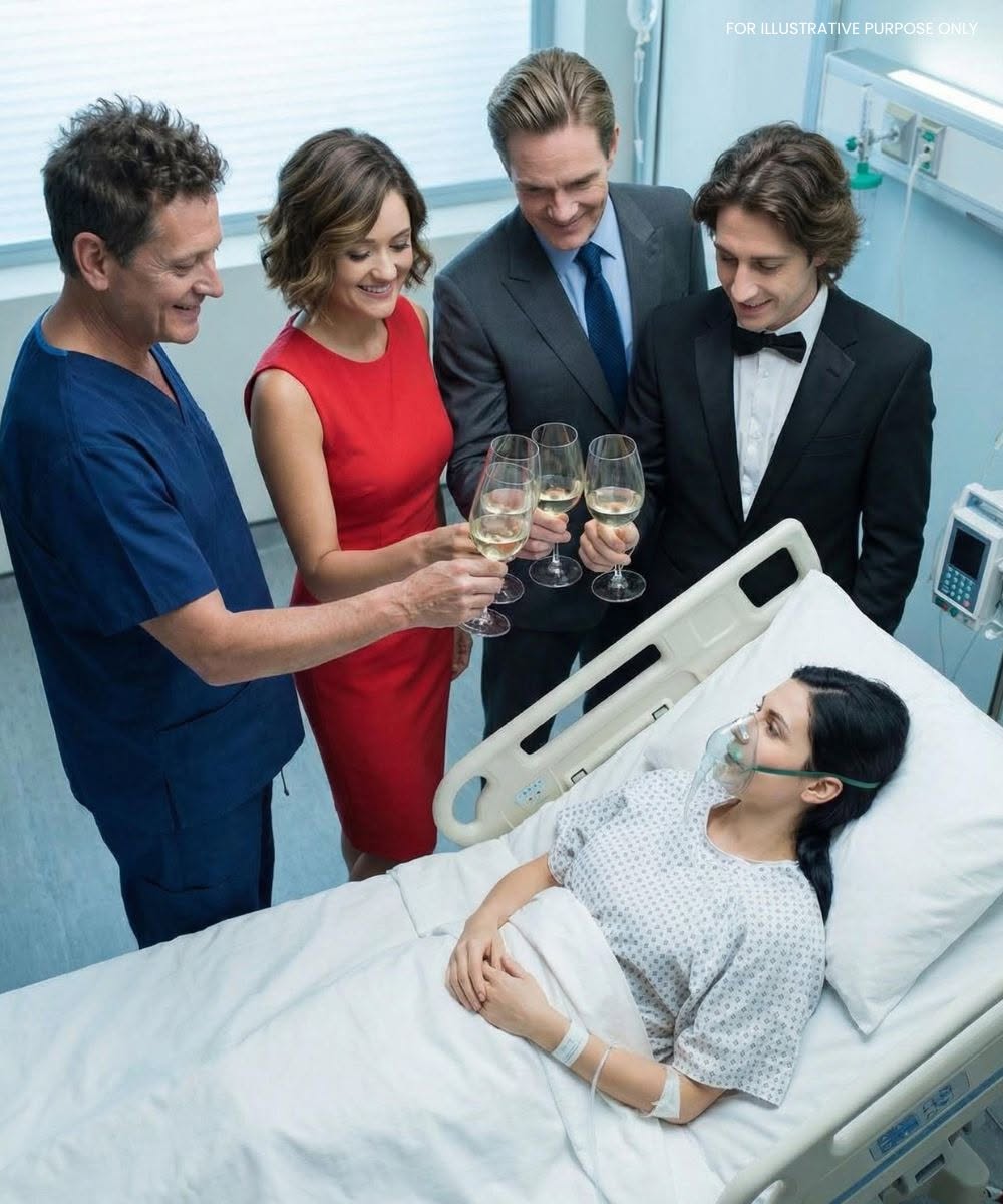Une femme enceinte meurt en couches. Les beaux-parents et la maîtresse célèbrent la nouvelle jusqu’à ce que le médecin annonce la nouvelle avec douceur.