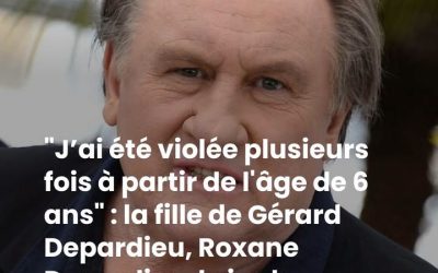 Affaire Gérard Depardieu : sa fille Julie réagit enfin et fait des révélations sur son père