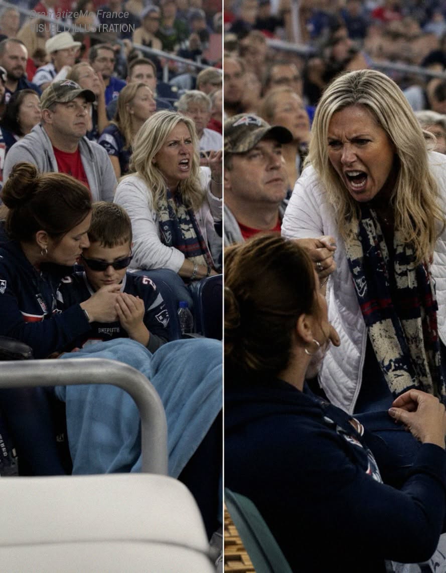 Un supporter en colère a ordonné à une mère et à son fils silencieux de quitter le championnat – sa réponse a laissé la section 112 sans voix