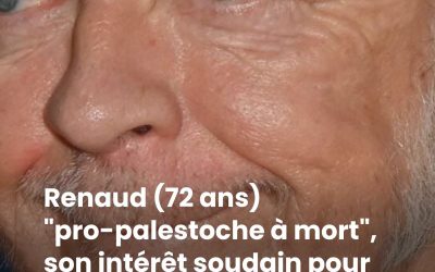 Renaud (72 ans) “pro-palestoche à mort”, son intérêt soudain pour “Israël, la religion et la culture juives”