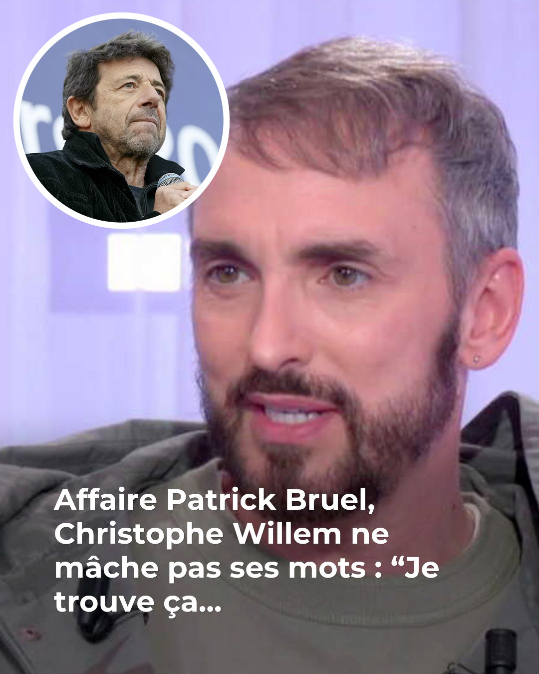 Christophe Willem ne mâche pas ses mots : “Je trouve ça…😱 😳👇Voir plus