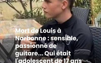 Mort de Louis à Narbonne : sensible, passionné de guitare… Qui était l’adolescent de 17 ans lynché à mort dans un guet-apens ?