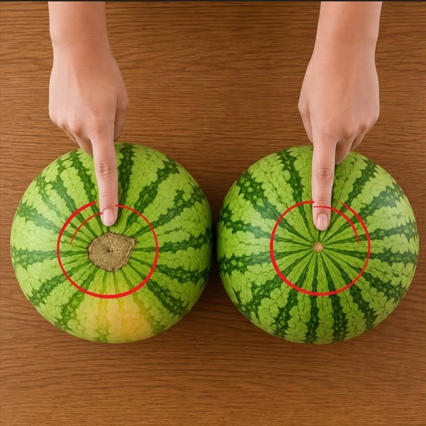 Regardez ça : voici comment choisir à coup sûr une pastèque sucrée, juteuse et parfaitement mûre !