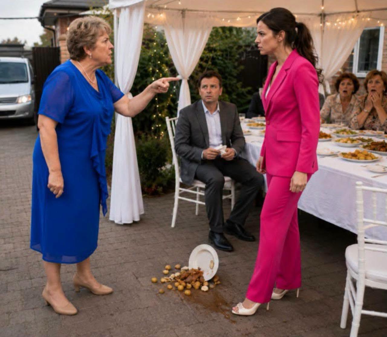 « Tant que tu ne t’excuseras pas, tu ramasseras tout toi-même », dit ma belle-mère en renversant le rôti à mes pieds, et moi, j’emportai les plats chauds de son anniversaire.